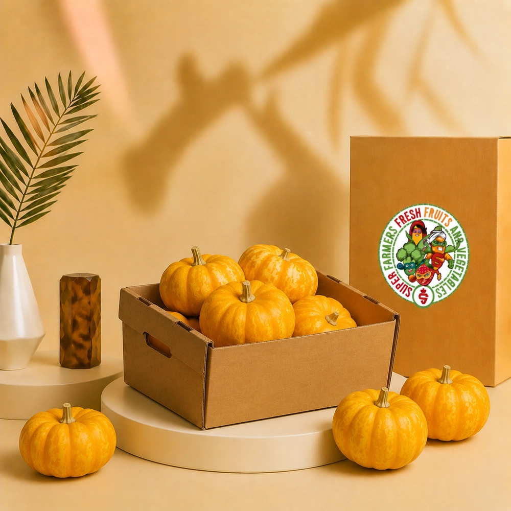 pumpkin-yellow قرع أصفر - الصورة 1